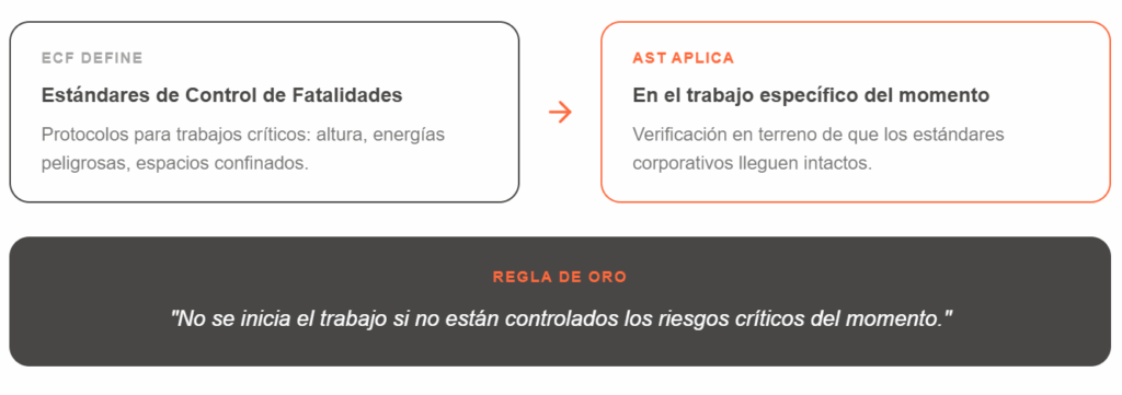 Diferencia de ECF y AST ART